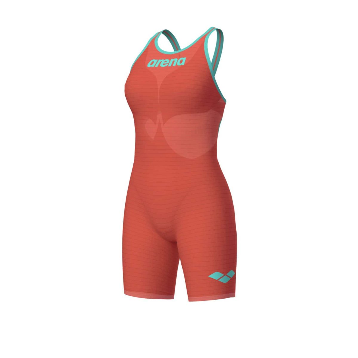 Fato de Banho Mulher Arena Powerskin Carbon Air2 Coral - Image 2