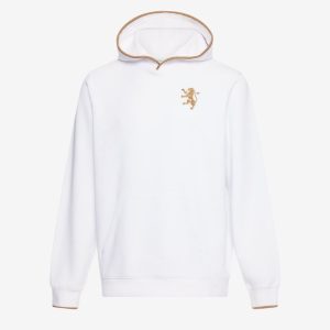 Hoodie Golden Echo White