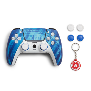 Comando FC Porto Active Triggers + Back Paddles Azul – Modelo 1
