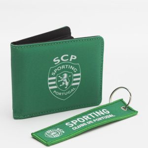 CONJUNTO CARTEIRA VERDE + PORTA-CHAVES 2526-L13084PT-SS005