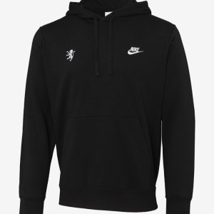 Hoodie Preto Leão Bordado