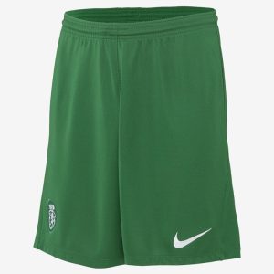 Calção Jogo Verde Emblema Retro