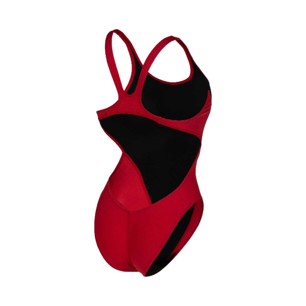 Fato de Banho Mulher Arena Team Swim Tech Solid Vermelho - Image 3