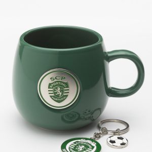 Conjunto Caneca verde + Porta Chaves 25/26