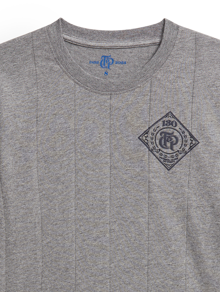 T-Shirt FC Porto Criança Vintage Cinza 130 Anos - Image 3