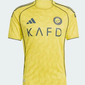 Kit Adidas Al Nassr Camisola + Calção 25 /26 Equipamento Prncipal
