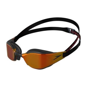 Óculos de Natação Speedo Fastskin Hyper Elite Espelhado Preto Dourado