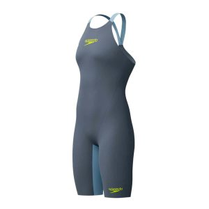 Speedo Fastskin LZR Pure Valor 2.0 Cinza Azul Costas Fechadas