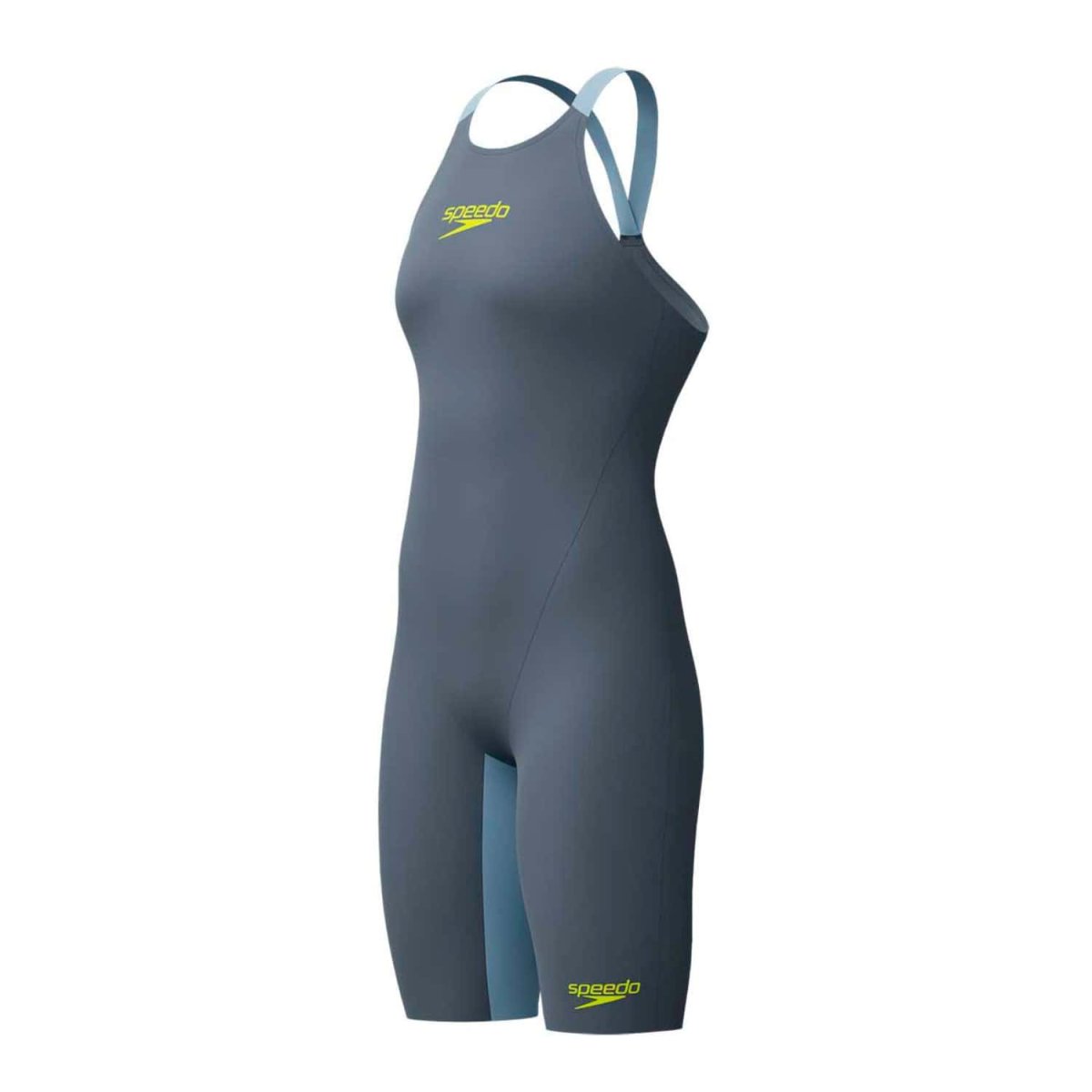 Speedo Fastskin LZR Pure Valor 2.0 Cinza Azul Costas Fechadas