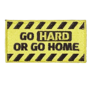 Parche GO HARD OR GOME HOME