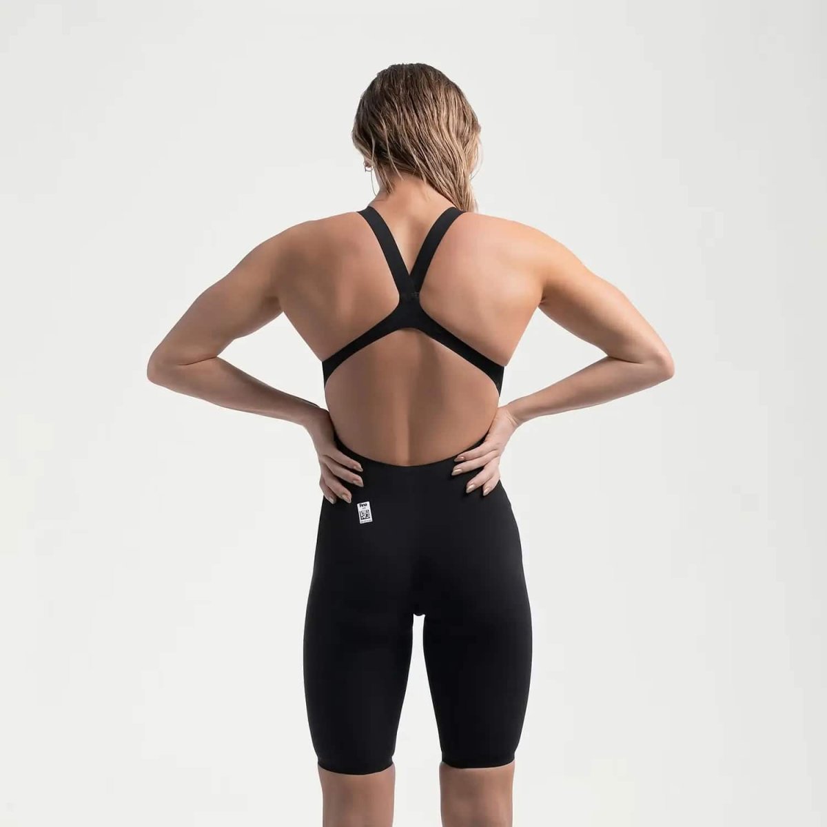 Speedo Fastskin LZR Pure Valor 2.0 Preto Costas Abertas - Image 3