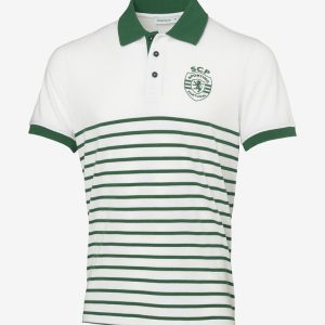 Polo White Stripes