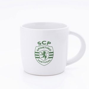 Caneca Branca Logo Verde SCP