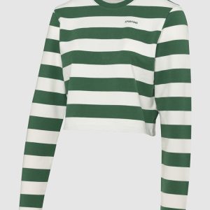 Sweatshirt DNA Stripes Sporting – Mulher