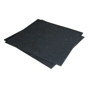 Piso Borracha 1×1 m 10 mm – Piso de Borracha resistente para ginásios & treino