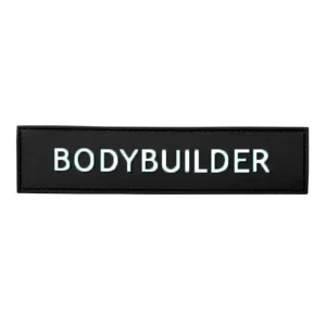Parche BODYBUILDER en goma