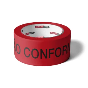 Fita Adesiva “Não Conforme”