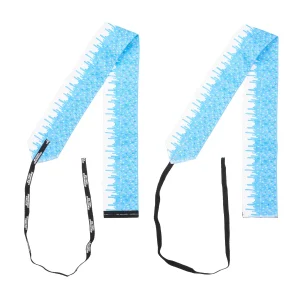 Muñequeras de Tela para Cross Training y Halterofilia - Blue Glazed