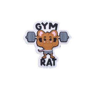 Parche Gym Rat Pvc