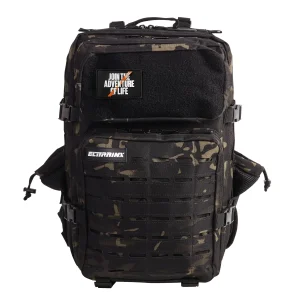 Mochila Táctica V2 45L All In Negro Camuflaje