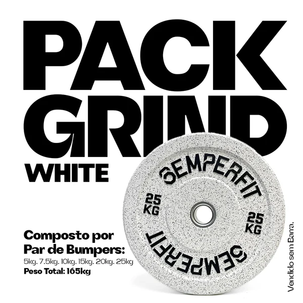 Pack Discos Grind Branco 165