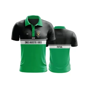SM3 POLO PRETO E VERDE