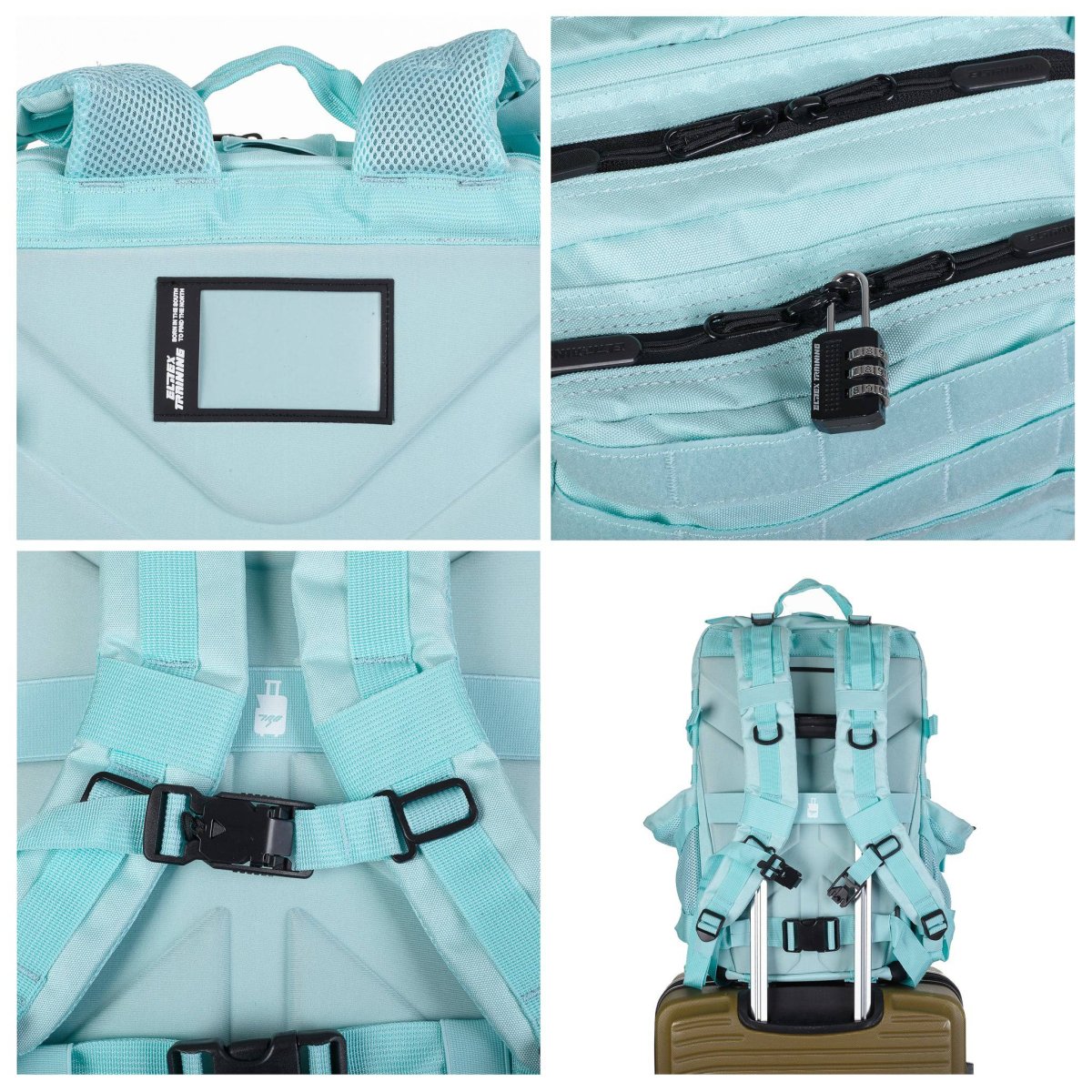 Mochila Táctica V1 45L All In Mint Green - Image 4