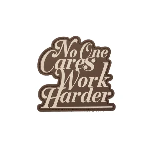 Parche Pvc No One Cares Work Harder