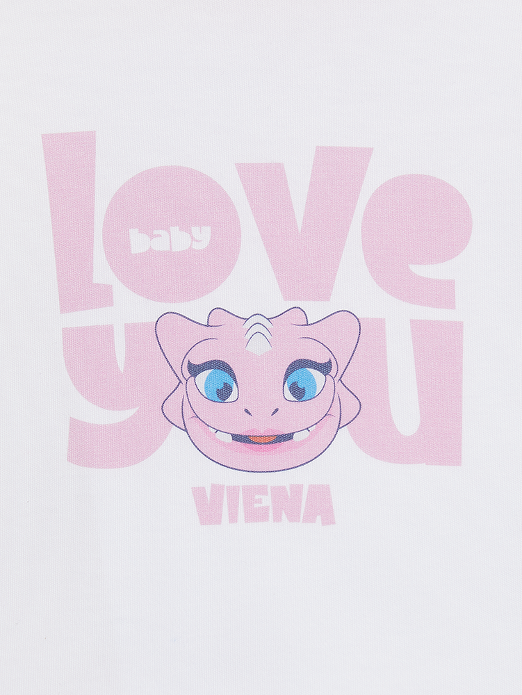 T-shirt FC Porto Menina Branca “Love You” - Image 5