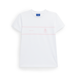 T-shirt FC Porto Branca e Rosa Faixa Porto Team