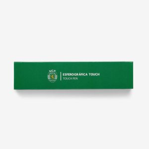 Esferográfica Verde Luz Branca Touch