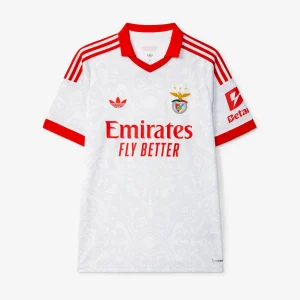 Kit Adidas Sport Lisboa e Benfica Camisola + Calção  26/27 Equipamento Secundário