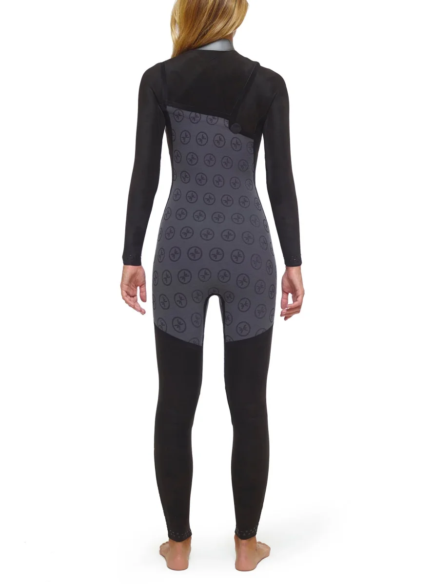 Fato De Surf Mulher Competition 4/3 Chest Zip - Image 8