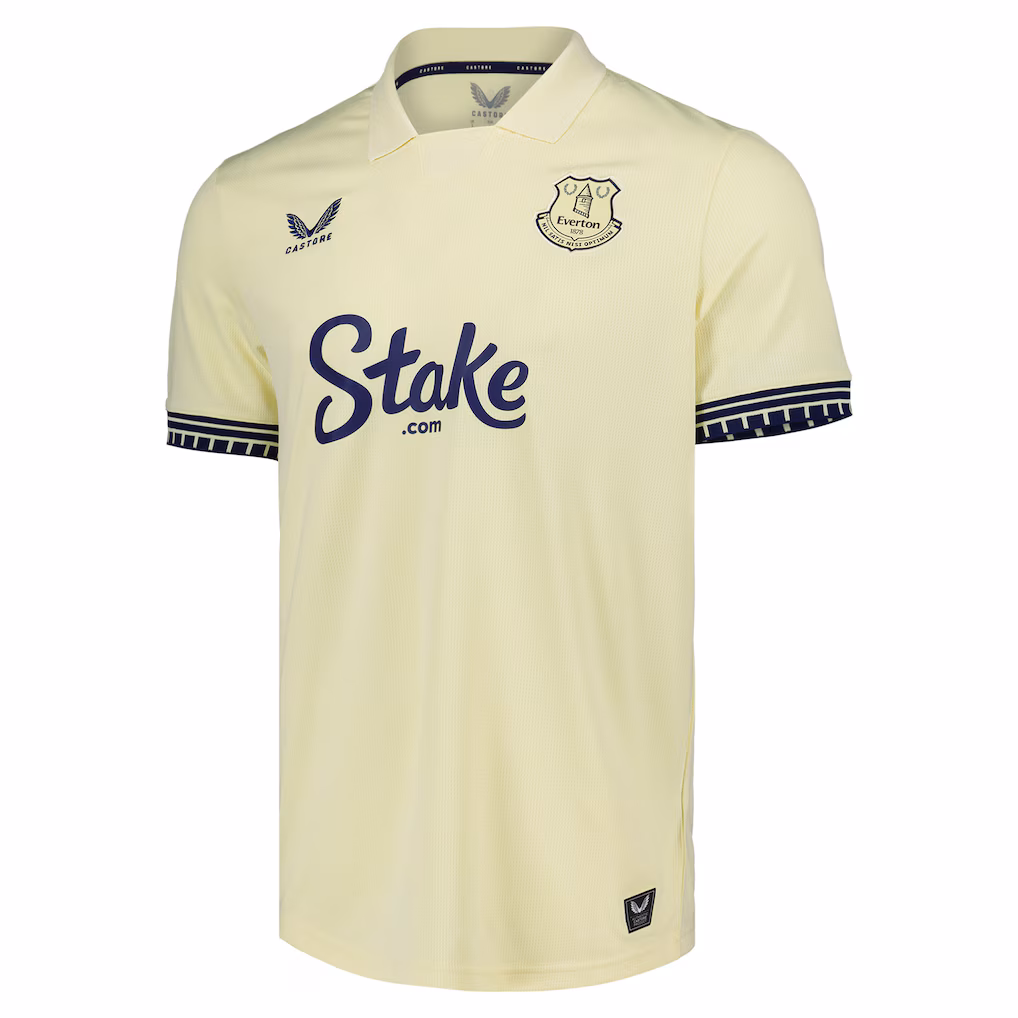 Camisola Castori Everton 25/26 Equipamento Segundo
