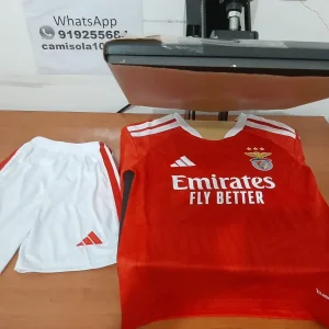 Kit de Criança Principal SL Benfica 26/27 - Qualidade Premium & Personalizável