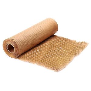 Rolo de Papel Kraft Favo de Abelha