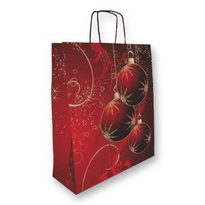 Saco de papel Xmas Clássico